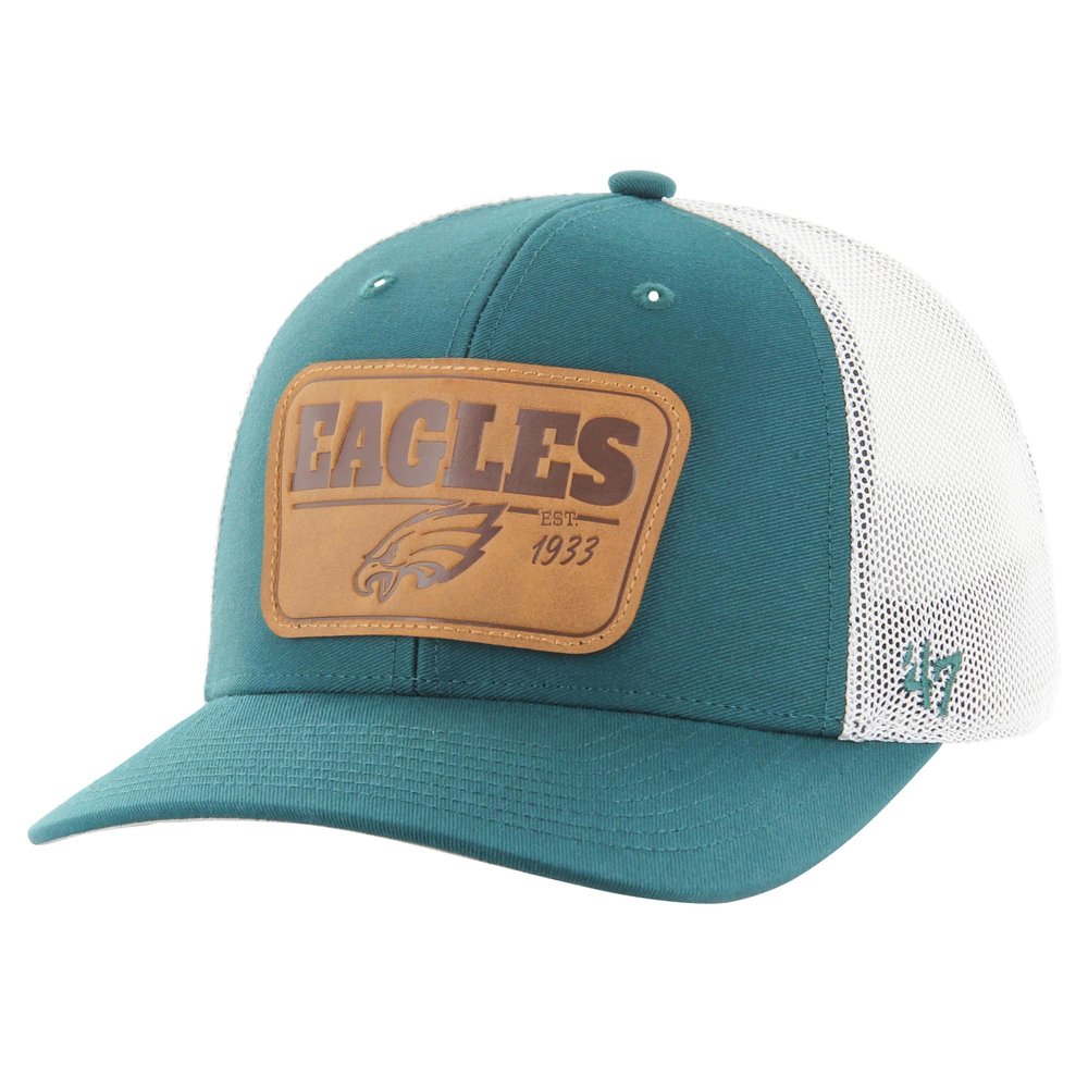 47 Men's Midnight Green/White Philadelphia Eagles Thrash Trophy Flex Hat