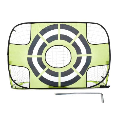 Shurhome Football Goal Poped Up Portable Football Net Goals Post Set for Kids Garden Training Equipment Indoor Outdoor