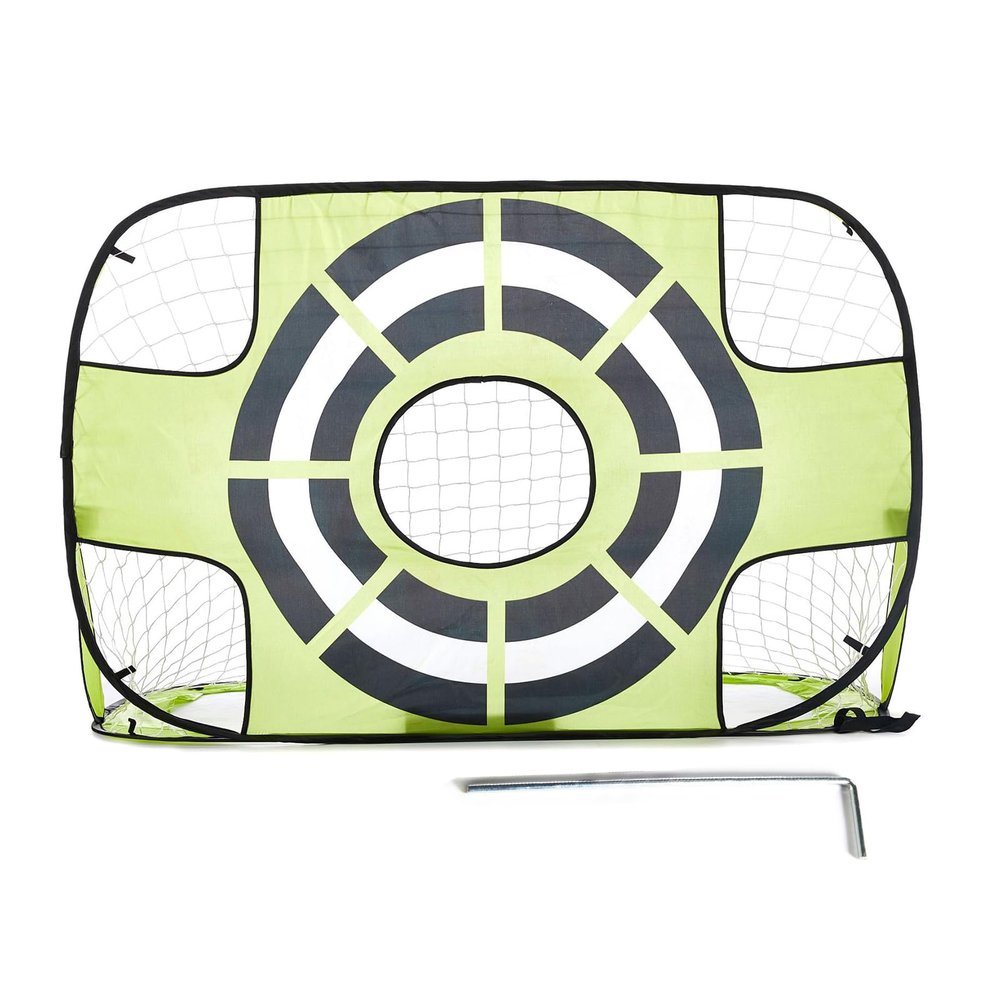 Shurhome Football Goal Poped Up Portable Football Net Goals Post Set for Kids Garden Training Equipment Indoor Outdoor