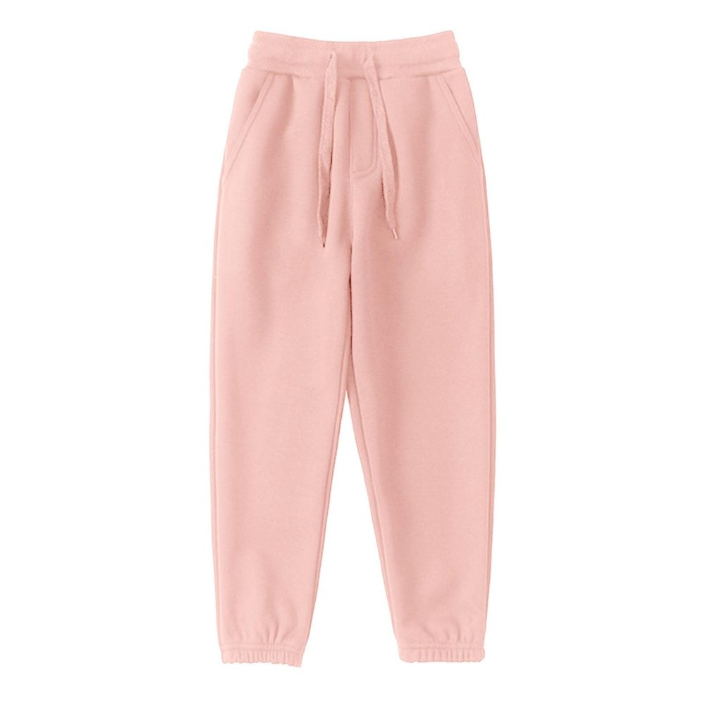 Kids Unisex Soft Brushed Fleece Casual Pull On Jogger Sweatpants with Pockets for Boys or Girls(RD2, 4-5 Years)