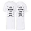 Custom T Shirt for Men/Women/Kids Design Your Own Shirt Add Text/Photo/Logo Personalized Tee with Your Design for Special Day Toddler White 5T view 1