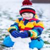 SATINIOR 2 Pairs Kids Waterproof Winter Snow Gloves Ski Gloves for Boy Girl Outdoor Warm Thickening Snowboard(Blue, Gray,3-6 Years) view 2