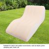 LIANGLIDE Inflatable Lounger Sofa, PVC Comfortable Portable Sleeping Camping Sofa Bed for Home Picnics Hiking Park Travel (Beige Coffee) view 2