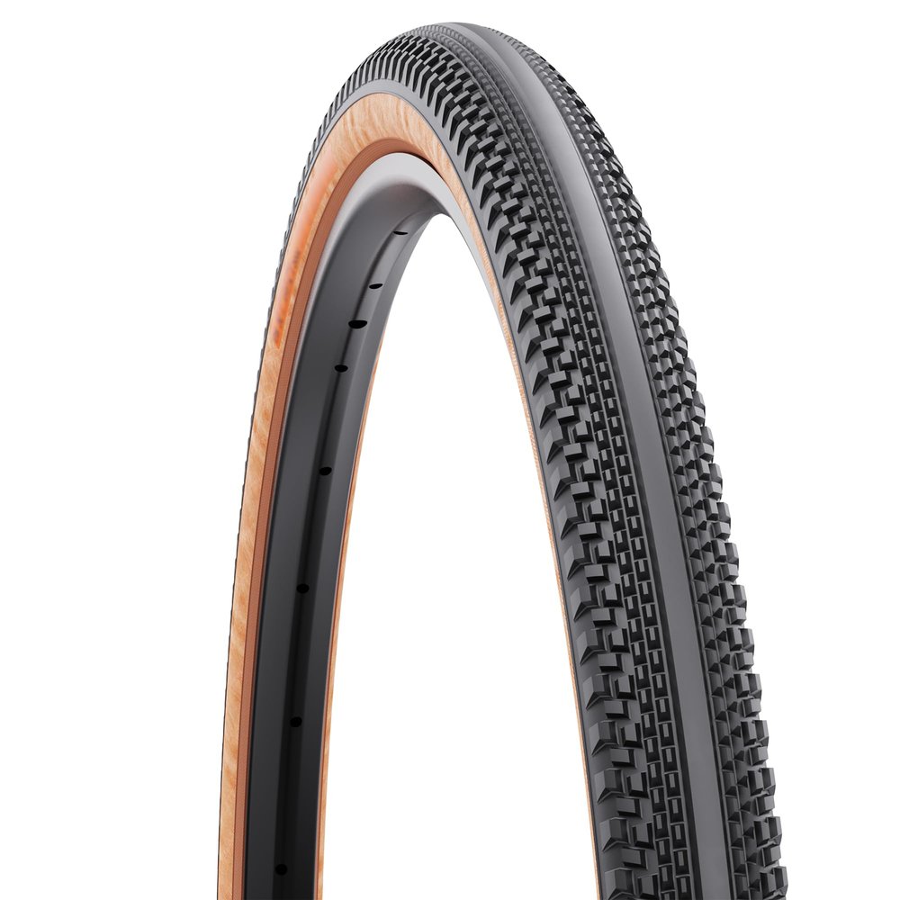 WTB Vulpine S Gravel Bike Tire (700 x 40) Tubeless Folding - Racing Tire w/Slick Centerline - SG Puncture Protection (Tan)