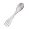 FLYXF Spork 2 In1 Lightweight Spoon Fork Tablewares for Outdoor Camping Backpacking Hikings Picnics Camping Cutlery view 1
