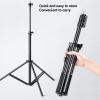 Sturdy Dartboard Stand Portable Tripod, Steel + PP, Height: 173cm, Easy to Assemble, Suitable for Various Dartboards, Thicker Materials, Stability, Dart Games, Stress Relief, view 4