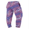 Zubaz NFL Unisex Z88 Pants for Men and Women Zebra Pattern, New York Giants, Small view 2