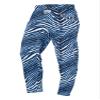 Zubaz NFL Unisex Z88 Pants for Men and Women Zebra Pattern, Tennessee Titans, XX-Large view 1