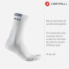 Bandito Merino 18 Sock, White, L/XL view 2