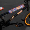 Elite BMX Freestyle Bike, Durable Steel Frame, Available in 16", 18", and 20" Sizes. New Sizes 26" and 29" BMX Bicycles. (PW-Naruto Black, 18") view 4