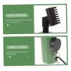 KICHOUSE Club Sprayer Brush Lightweight Golf Club Cleaner Easy Press Water Spray Portable Design for Golfing Enthusiasts Green view 3