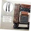 TOPPERFUN Adjustable Bicycle Trunk Straps Nylon Cargo Binding Belt Belt for Bicycle Fastening Rope view 3