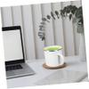 GRIRIW 4pcs Portable Smooth Enamel Camping Mug Lightweight Drink Cup for Outdoor Travel for Picnics Bars and Family Gatherings Enamel Coated Design view 2