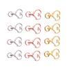 LIFKOME 30pcs Heart Keychain Ring Lanyard Keychain Accessories Zinc Alloy Key Holder Fashion and Creative view 1