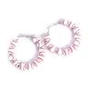 twinkle eye Baseball Earrings Sports Ball Shape Hoop Earrings Basketball Tennis Beaded for Women Team Sport Lover Jewelry Accessories Gifts view 1