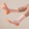 BOOPH 6 Pairs Kids Crew Socks Boys Girls Athletic Cushioned Hiking Sock Warm Soft Running Socks Multicolor 10-14 Years view 4