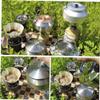 LEIXIUSM Portable Water Kettle Camping Cooking Stove Camping Tea Kettle Camp Tea Coffee Pot Tea Kettle Stovetop Stainless Steel Tea Pot Whistle Boiling Water Pot Gas Stove Camping Accessory view 3