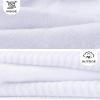 BOOPH 6 Pairs Kids Crew Socks Boys Girls Athletic Cushioned Hiking Sock Warm Soft Running Socks White 7-10 Years view 4