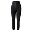 LIYUN Slimming Workout Pants for Women, Sweating Double Button/Elastic Waist Trainer, Yoga Running Fitness Slimming Pants Sauna Suits(3X-Large) view 3