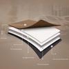 WYMZF Car Inflatable Mattress, for Toyota Corolla Cross XG10 Hybrid ZSG10 2022-2024 Outdoor Camping Travel Portable Sleeping Pad AdjustableWear Resistant, Auto Accessories,C-Brown view 3
