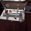iDili Gravitational Type Tennis Racket Stringing Machine Wire Stretcher Racket Frame Threading Machine 40-70LB Constant Pull Force view 1