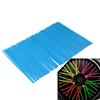 Cnoula11 1 Pack Wheel Spoke Wraps Spoke Wrap Spoke Skins Covers Light Blue For 19 to 21 inch spoked wheels view 2
