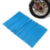Cnoula11 1 Pack Wheel Spoke Wraps Spoke Wrap Spoke Skins Covers Light Blue For 19 to 21 inch spoked wheels view 4