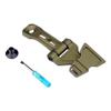 All-Metal J-arm Night Vision NVG Mount for AN/PVS-14 Monocular, with Rotating Knuckle for Attachment to Helmets, Tan view 2