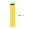 HARFINGTON Bike Handlebar Grips 0.6" Model Comfortable Non-Slip Grips Silicone Foam Enhanced Grip Shock-Absorption BMX Grips for Mountain Bikes and Scooters, Yellow view 2