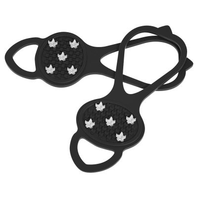 Outdoor Snow Five Tooth Anti Slip Ice Claw Snow Climbing Ice Fishing Anti Fall Anti Slip Shoe Cover