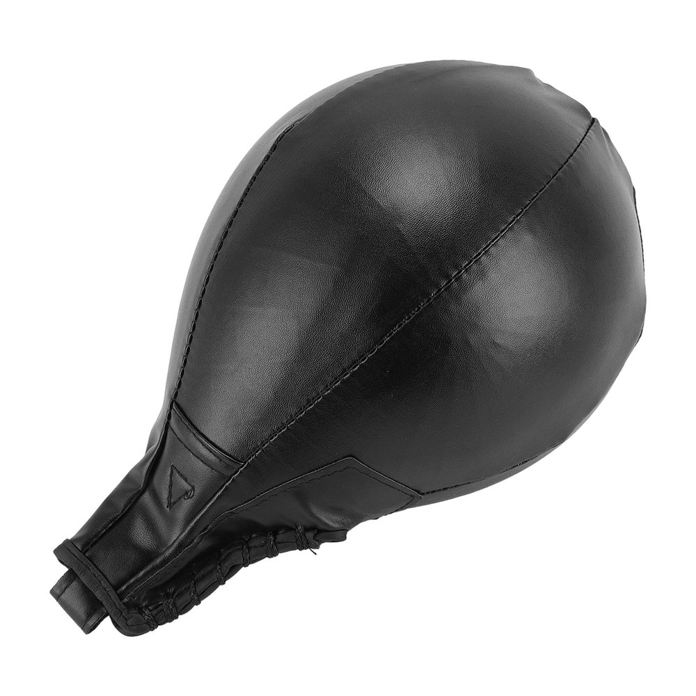 Boxing Speed Bag Premium Leather Improve Speed Inflatable Punching Ball for Home Gym