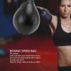 Boxing Speed Bag Premium Leather Improve Speed Inflatable Punching Ball for Home Gym view 2