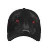 Black Red Eyed Wolf Baseball Cap Men Women Visor Hats Fashion Sports Hats Adjustable Dad Hats Trucker Hat view 2