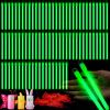 Lewtemi 100 Pack Glow 6 Inch Green Sticks Bulk, Glow in the Dark Party Supplies Birthday and Holidays view 1