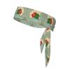 Vanuatu in Australia Print Unisex Versatile Tie Headbands,Karate Ninja Headbands Sweat Absorbent,Breathable Adjustable view 1