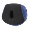 Seat Wide Saddle Replacement, Thickened Hollow Breathable Shock Absorbing City Mountain Seat Cushion for Men Women (Blue view 1