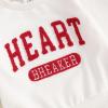 Frietlebird Toddler Baby Boy Valentines Outfit Long Sleeve Letter Print Crewneck Sweatshirt Pants Valentines Baby Boy Outfit (V-White Red Heart,18-24 Months) view 4