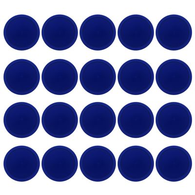 Shurhome 20Pcs 2.5inch Round Air Ice Hockey Pucks Air Hockey Replacement Pucks Heavy Hockey Tables Pucks Easy to Use