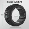 Felixstory 10-2.75 Quick Release Rear Tire Fit for Ninebot S MAX Self-balancing Scooter, Replacement for Ninebot Gokart Pro/Pro 2 Original Accessories, Gokart Bundle Rear Tire Kit view 2