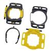 1 Pair of Quick Release self-Locking Pedal Bicycle Cleats: Suitable for Wahoo: Suitable for Speedplay Zero Cycling Lock Plate Shoes, Suitable for Walking Cycling Lock Plate Zero clamp Plate (Yellow) view 3