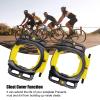 1 Pair of Quick Release self-Locking Pedal Bicycle Cleats: Suitable for Wahoo: Suitable for Speedplay Zero Cycling Lock Plate Shoes, Suitable for Walking Cycling Lock Plate Zero clamp Plate (Yellow) view 4