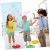 OHPHCALL 5pcs Soccer Training Number Spot Markers for Gym Floor Bright Colors Flat Cones Agility Equipment view 3