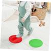 OHPHCALL 5pcs Soccer Training Number Spot Markers for Gym Floor Bright Colors Flat Cones Agility Equipment view 4
