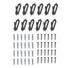 12Pcs European Mount Skull Hanger European Deer Elk Skull Wall Mount Hanger Animal Skull Wall Mount Bracket Indoor Outdoor Handicraft Decoration view 1