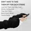FINGER TEN Winter Golf Gloves Men Mitts Mitten Warm Fleece in Pair Winter Golf Gloves Men Mitts Mitten Warm Fleece in Pair view 2