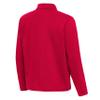 Antigua Men's Red Kansas City Chiefs Twist Quarter-Zip Pullover Jacket view 3