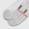 RUXIANGFLY Men's Socks Summer Thin Sweat-Absorbent Boat Socks Summer Cotton Breathable Sports Men's Socks Men's Stockings(C) view 3