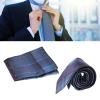 Akozon Set of 6 Professional Blue Necktie Accessories Including Tie Clip, Cufflinks, Handkerchief for Men, Ideal for Weddings, Business Meetings view 4