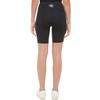 Calvin Kein Womens Biker Shorts, High Waisted Swim Shorts 9'' Inseam, Gym Essentials Women, Running Essentials - Black White Small view 4
