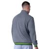 G-III Sports Men's College Navy Seattle Seahawks Strong Arm Reversible Full-Zip Jacket view 4
